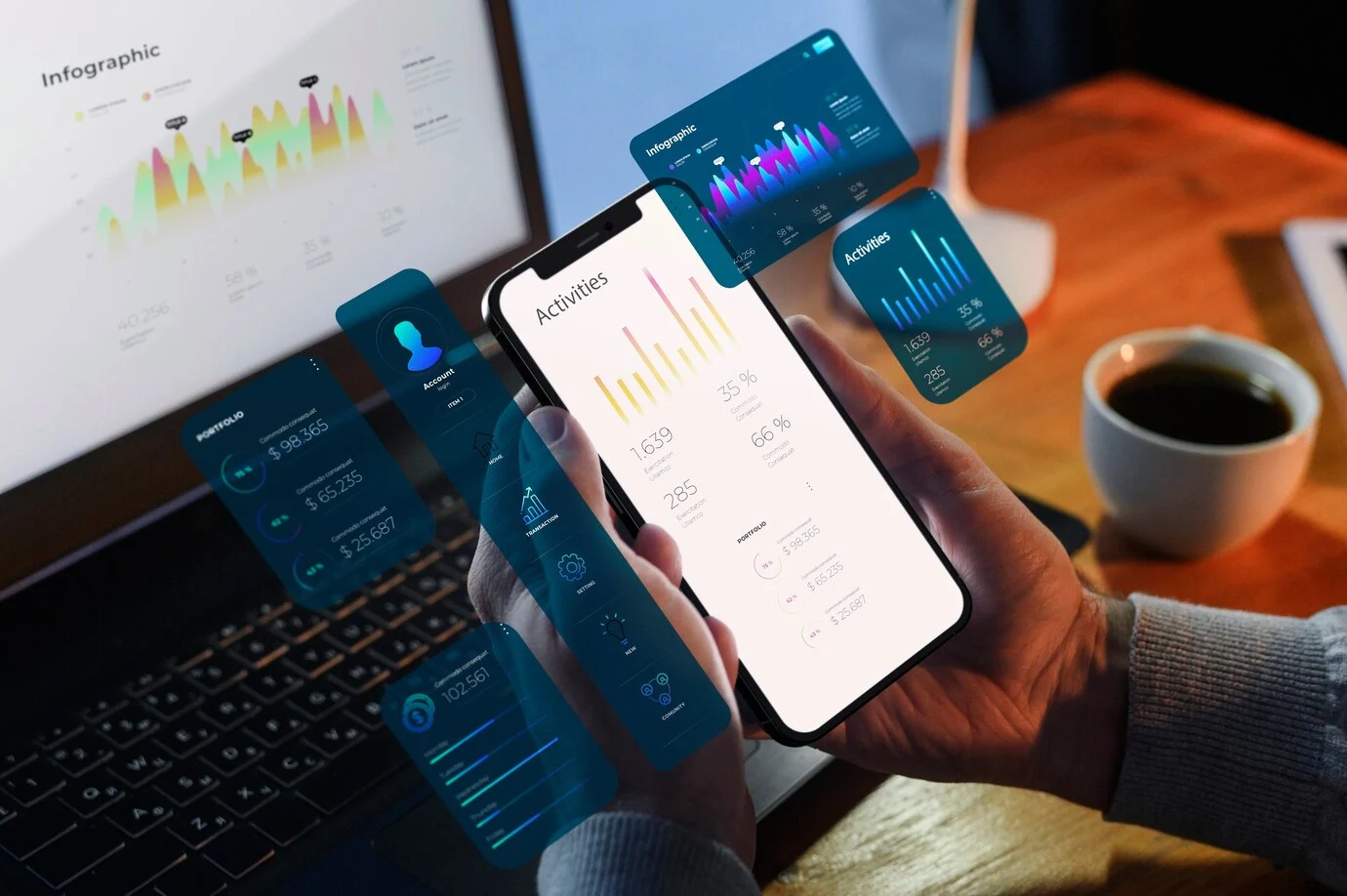 Portal web y app